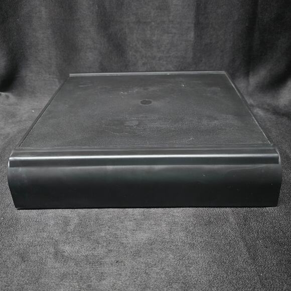 Black Laptop IMAC Monitor PC Stand Desk Organizer 3 Drawer Organization - Picture 4 of 11